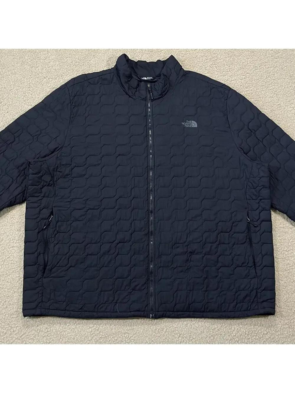 The North Face Mens Thermoball Quilted Black Jacket 5XL